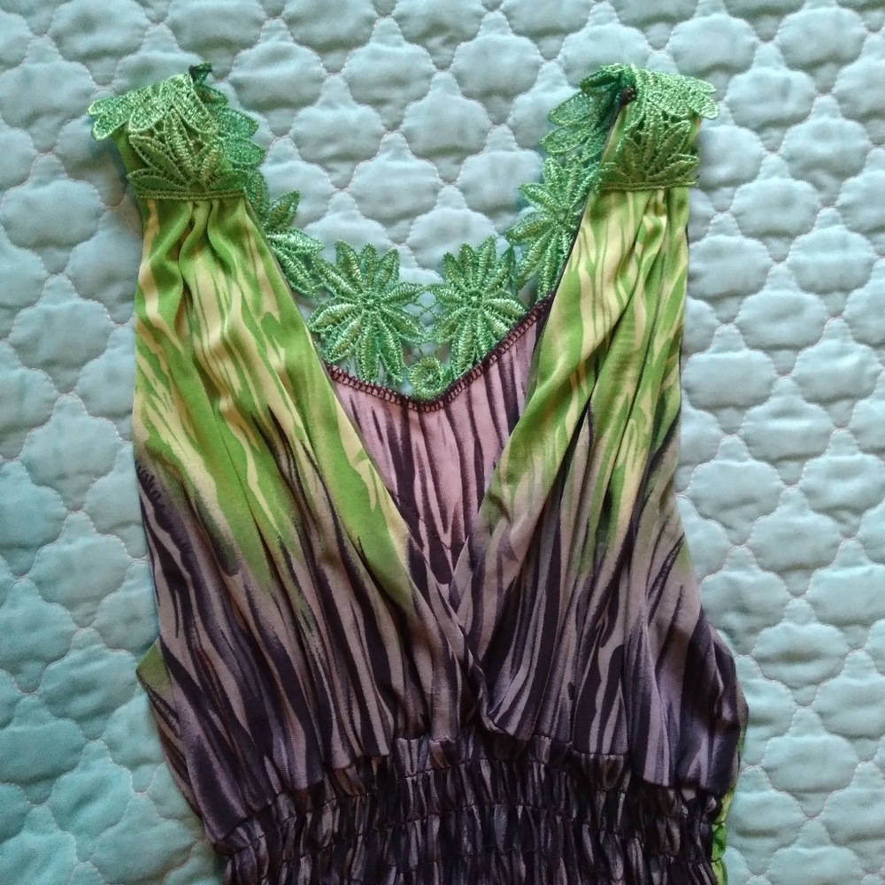 Floor length womens maxi dress - Picture 4 of 8